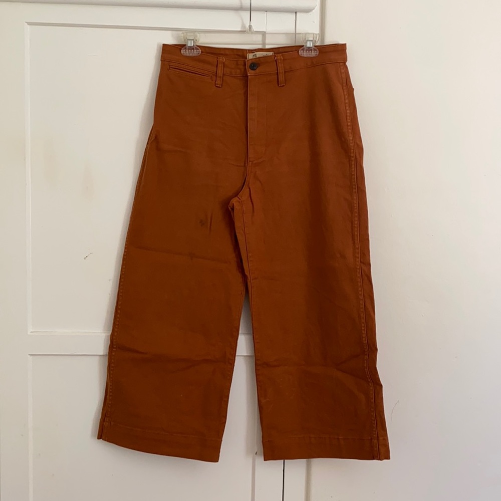 Madewell Emmett Crop Wide Leg Pants
